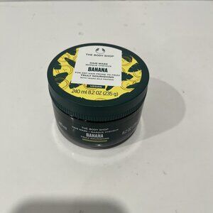 The Body Shop Banana Truly Nourishing Hair Mask Normal to Dry Hair 8.2 oz/240ml,